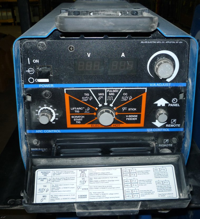 image for item 4129 (4) Miller XMT 304 MIG welders