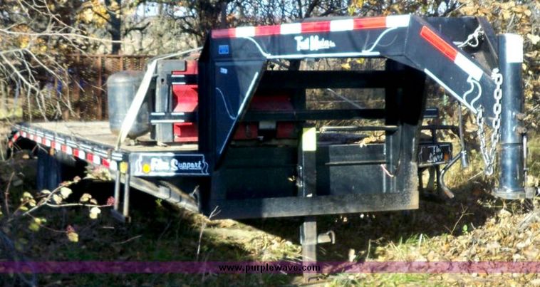 image for item 4317 Trail Master 24' goose neck trailer