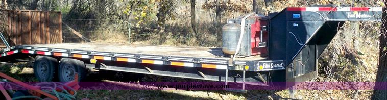 image for item 4317 Trail Master 24' goose neck trailer
