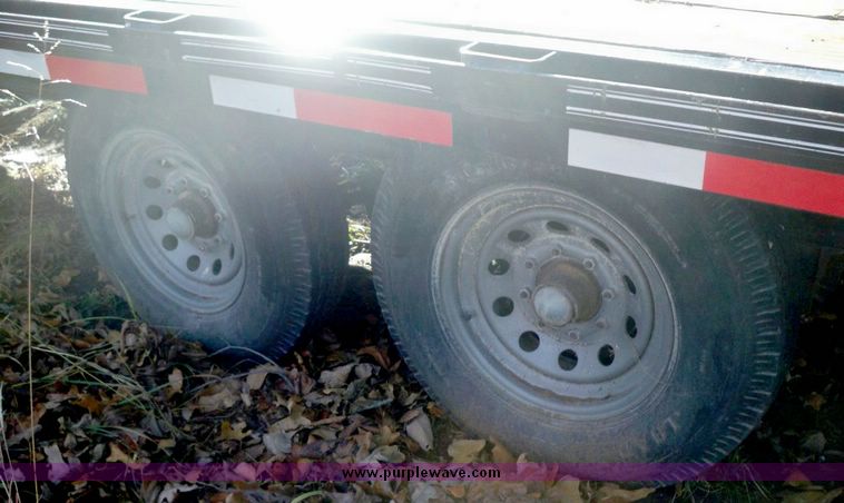 image for item 4317 Trail Master 24' goose neck trailer