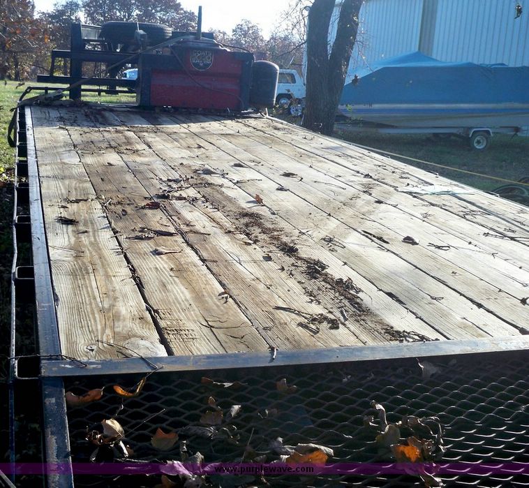 image for item 4317 Trail Master 24' goose neck trailer