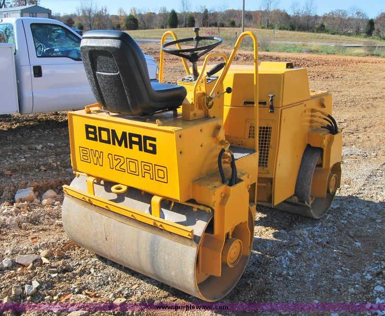 image for item 6019 1991 Bomag BW120 AD tandem roller