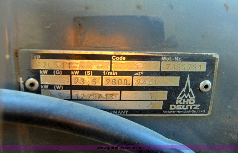 image for item 6019 1991 Bomag BW120 AD tandem roller