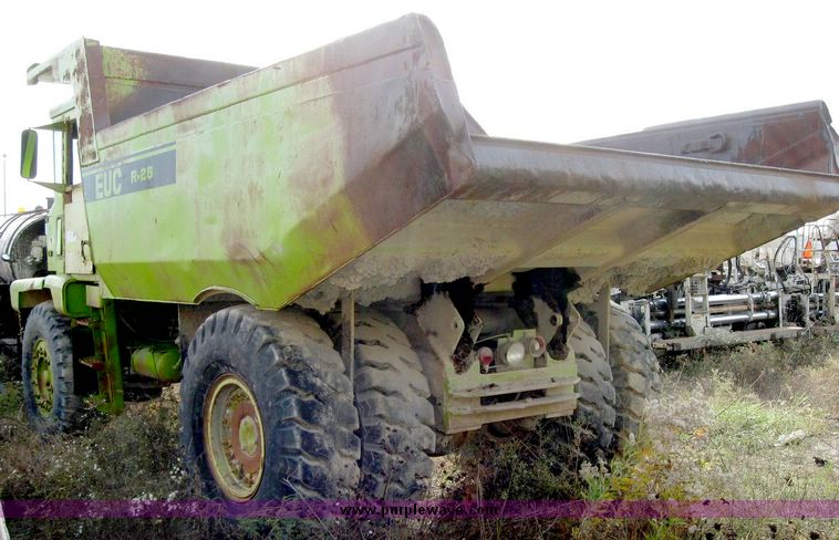 image for item 6391 Euclid R-25 dump truck