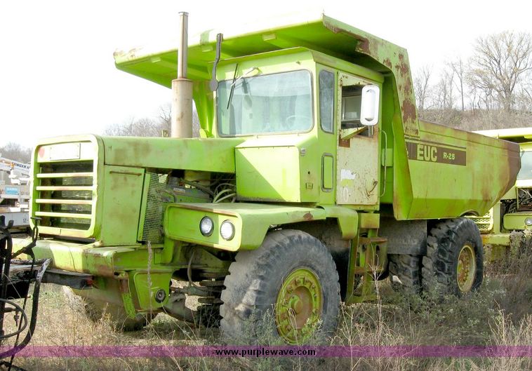 image for item 6391 Euclid R-25 dump truck
