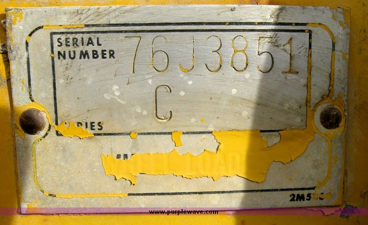 image for item 6392 Caterpillar 966C wheel loader