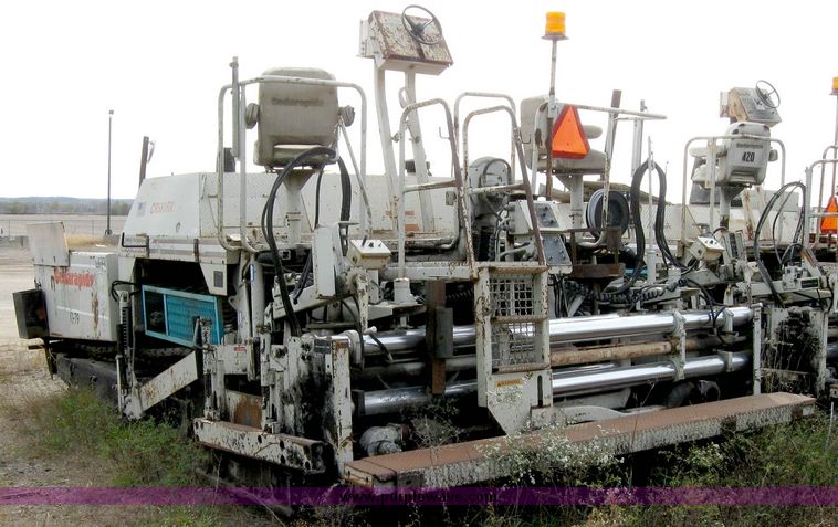 image for item 6393 Cedarapids CR561RX Grayhound asphalt paver