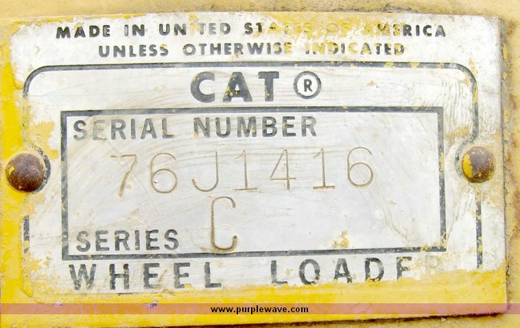 image for item 8824 Caterpillar 966C wheel loader