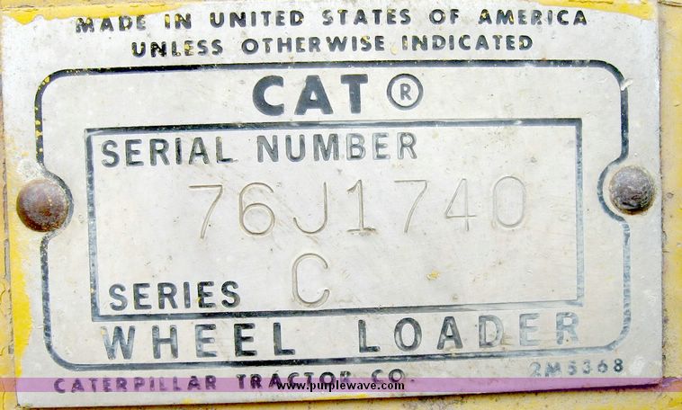 image for item 8825 Caterpillar 966C wheel loader