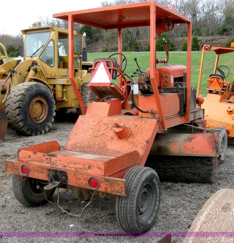 image for item 8827 Broce self propelled power broom