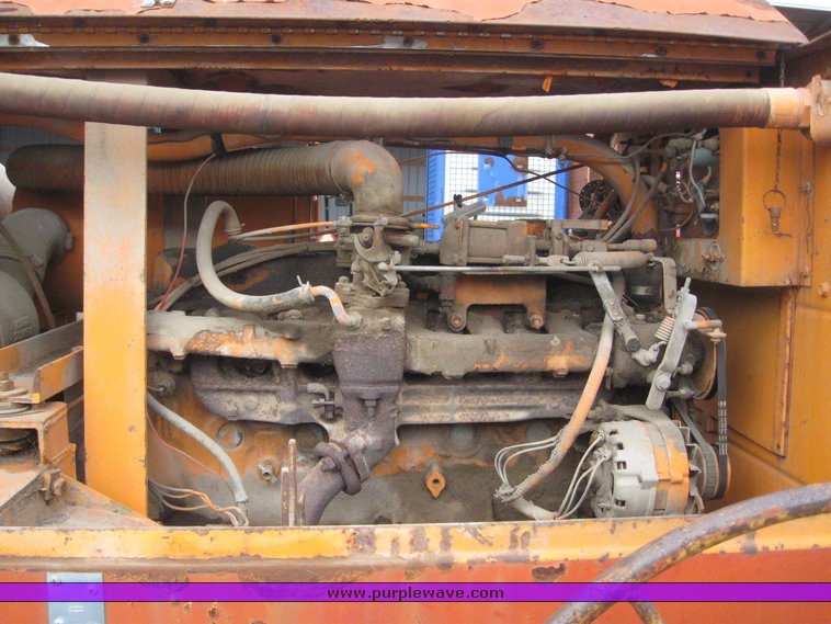 image for item 8862 Gardner Denver SPHGA portable air compressor on single axle trailer