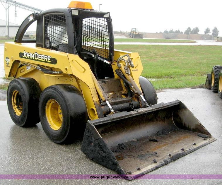 image for item 5001 John Deere 270 skid steer