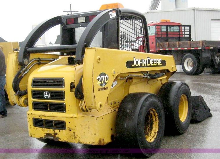image for item 5001 John Deere 270 skid steer