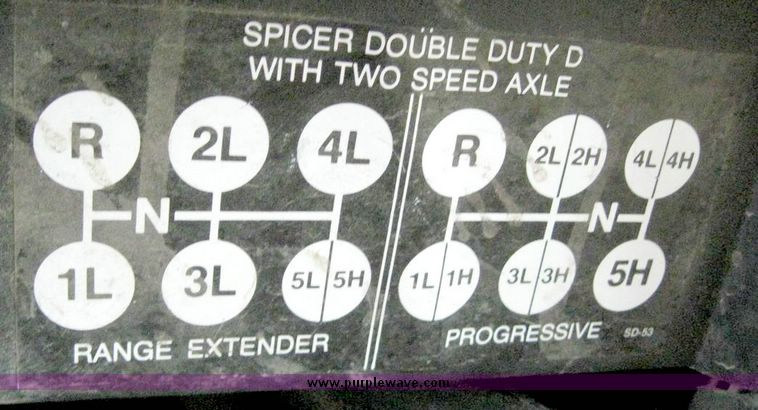 image for item 5007 1990 International 7155 SADT dump bed truck