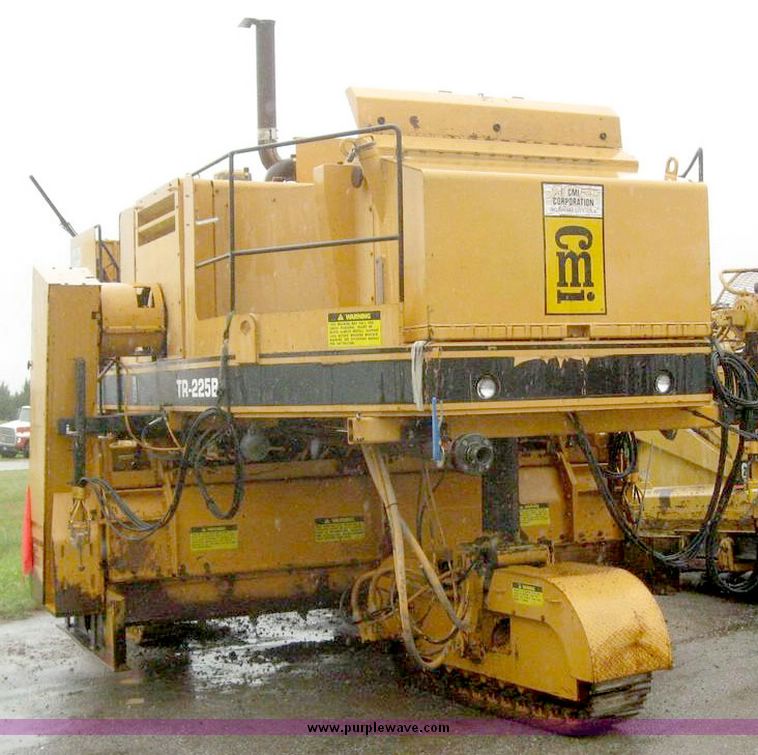 image for item 5010 1992 CMI TR225 asphalt trimmer reclaimer