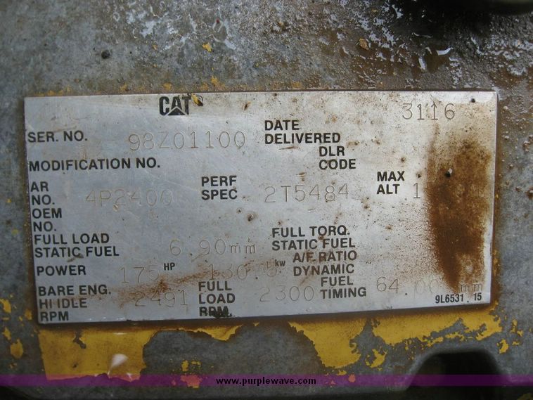 image for item 5011 1994 Caterpillar 613C Series II elevating motor scraper