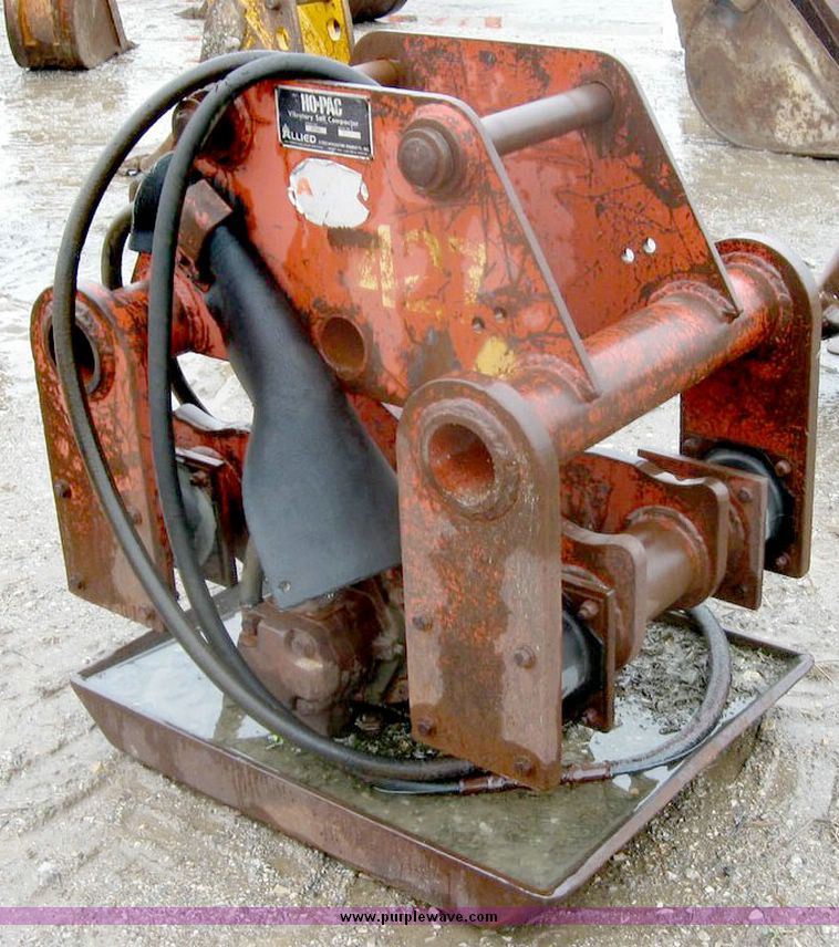 image for item 6841 Allied Ho-Pac vibratory plate compactor