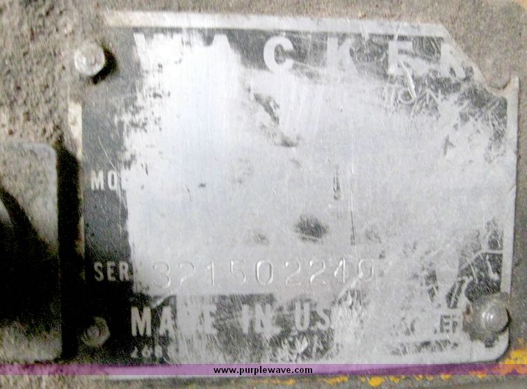 image for item 6862 Wacker VPG160K plate compactor