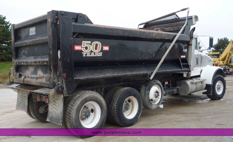 image for item 6882 1995 Kenworth W900S TADT tandem axle dump truck