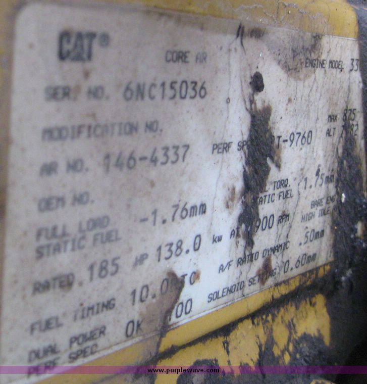 image for item 6897 Caterpillar 140H motor grader