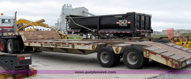 image for item 6952 Trail King TK70RG-392 flat bed tandem axle semi trailer