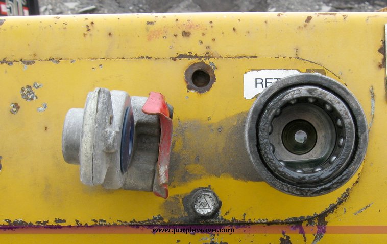 image for item 6954 Trail King TK100HDG triple axle low boy semi trailer