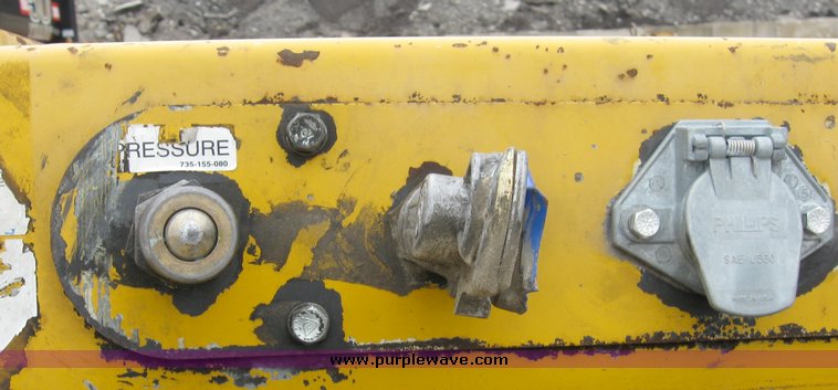 image for item 6954 Trail King TK100HDG triple axle low boy semi trailer