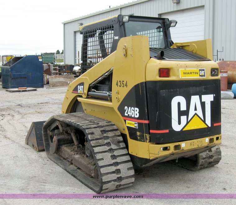 image for item 6955 Caterpillar 246B tracked skid steer