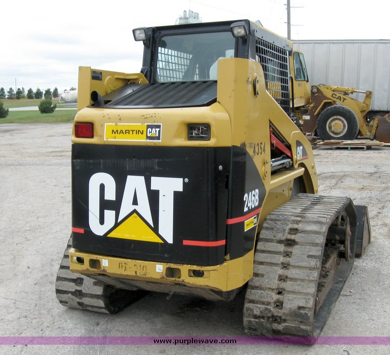 image for item 6955 Caterpillar 246B tracked skid steer