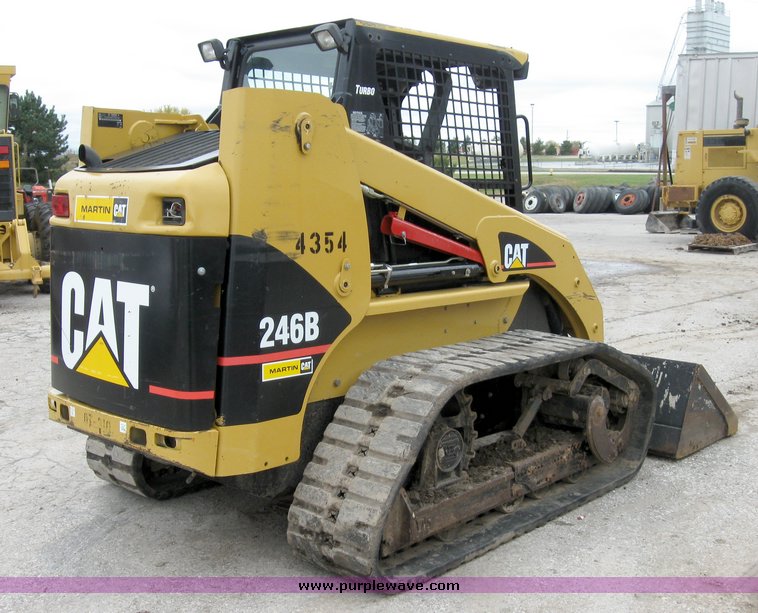 image for item 6955 Caterpillar 246B tracked skid steer