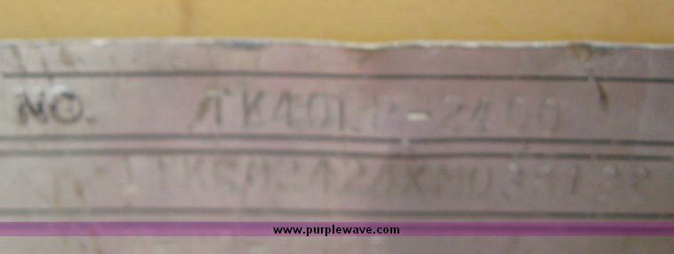 image for item 8023 1999 Trail King TK40LP tandem axle trailer