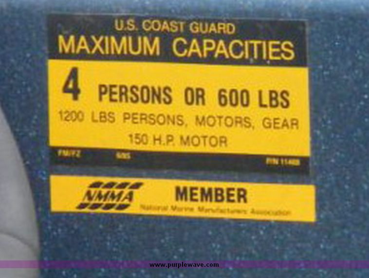 image for item 2018 1987 Bayliner Trophy boat