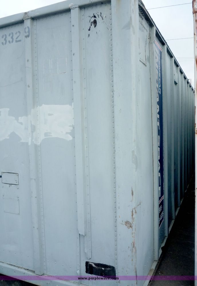 image for item 2107 40' aluminum storage container