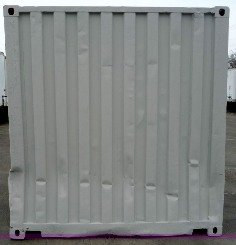 image for item 2108 1995 20' corten steel storage or shipping container