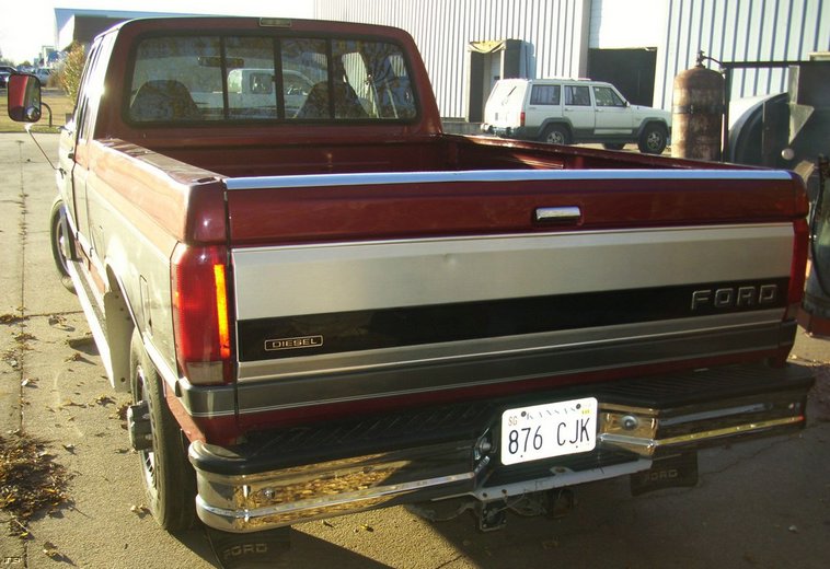 image for item 4034 1993 Ford F250 super cab pickup
