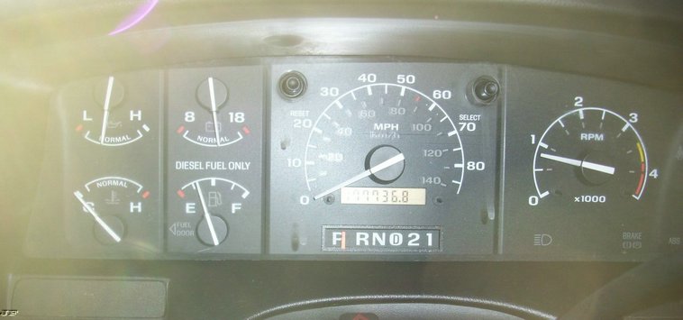 image for item 4034 1993 Ford F250 super cab pickup