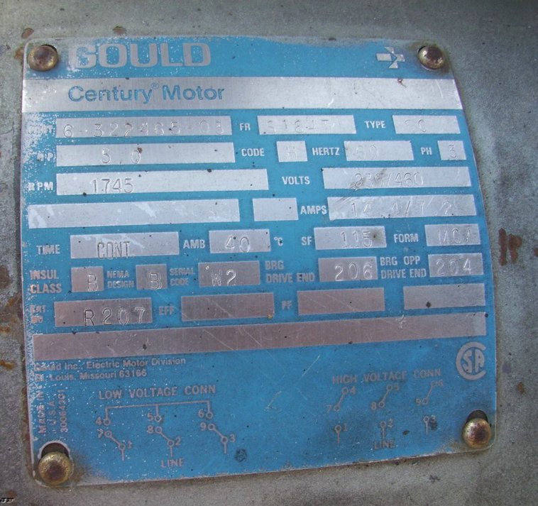 image for item 4035 Flightline 100 gallon air compressor