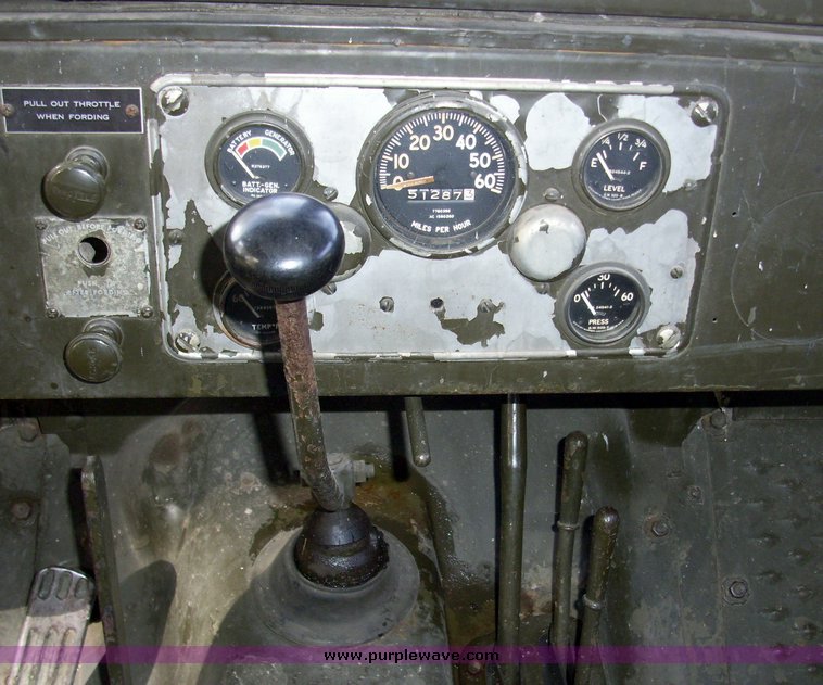 image for item 4150 1951 Dodge M37 military truck