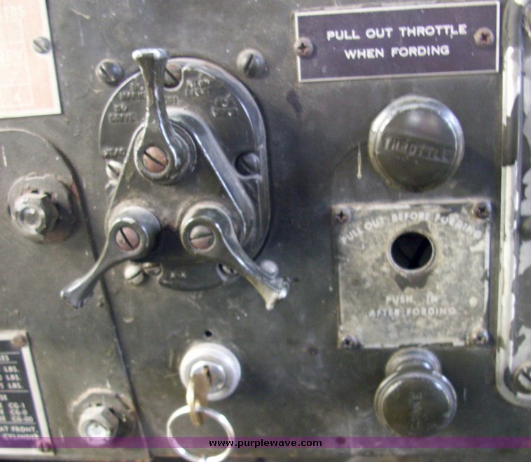 image for item 4150 1951 Dodge M37 military truck