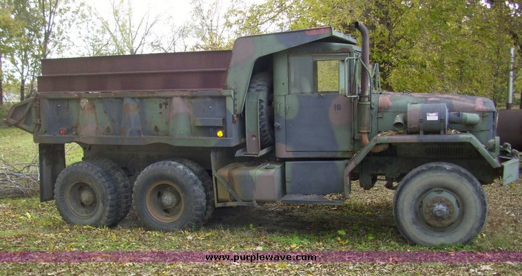 image for item 4151 1967 Kaiser M52 dump truck