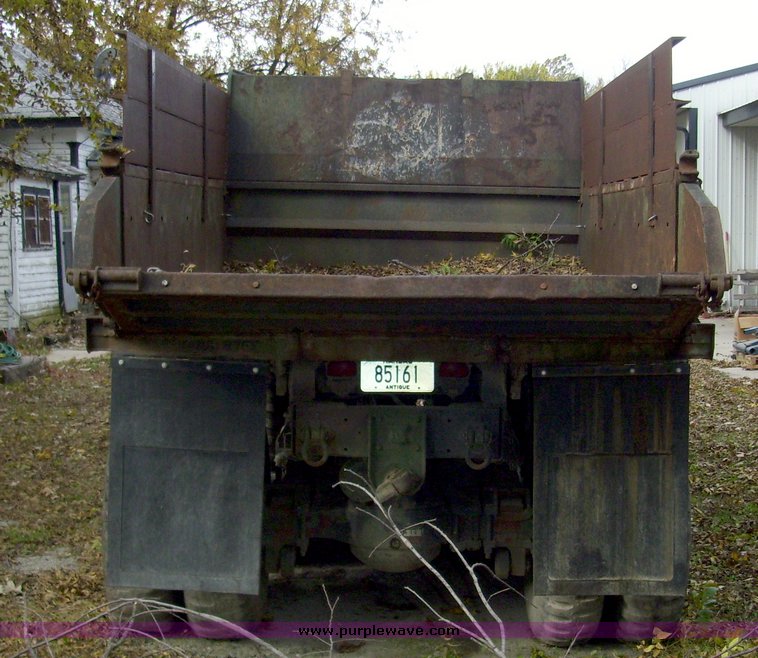 image for item 4151 1967 Kaiser M52 dump truck