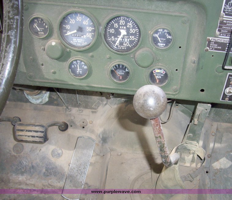 image for item 4151 1967 Kaiser M52 dump truck