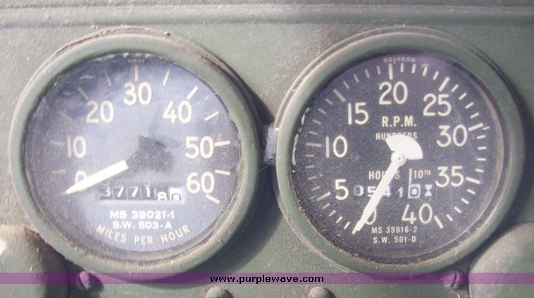 image for item 4151 1967 Kaiser M52 dump truck