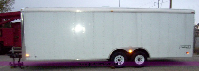 image for item 4156 2004 Haulmark 24' tandem axle enclosed trailer