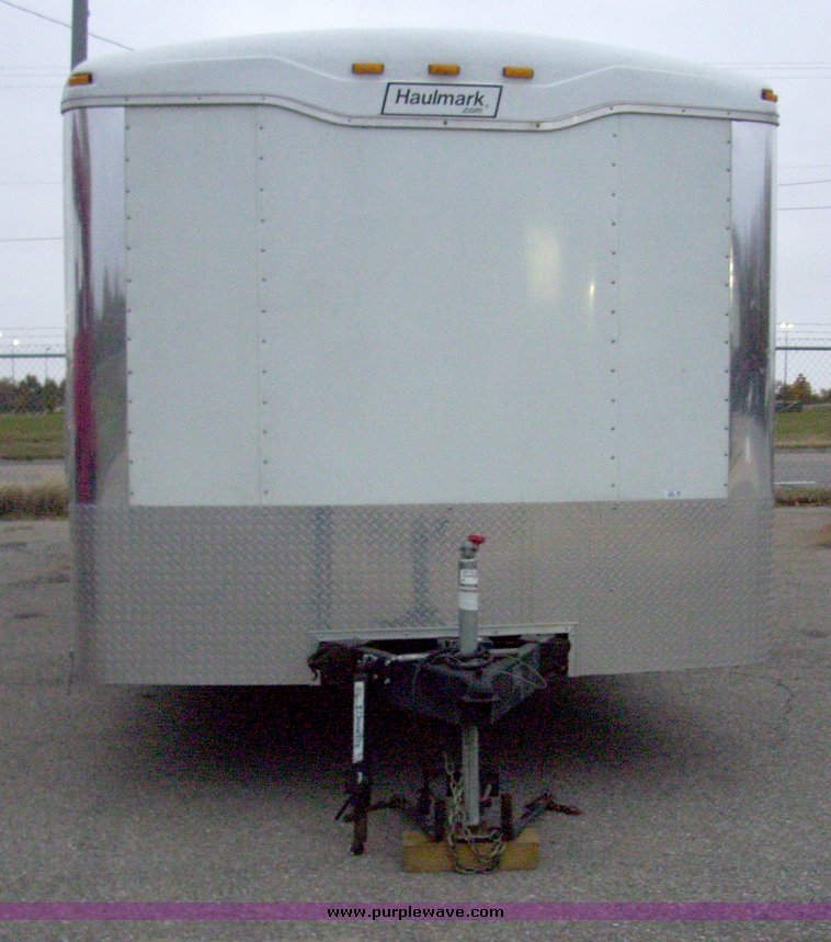 image for item 4156 2004 Haulmark 24' tandem axle enclosed trailer