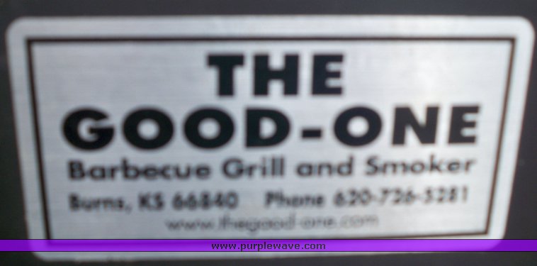 image for item 4280 The Good-one BBQ grill and smoker