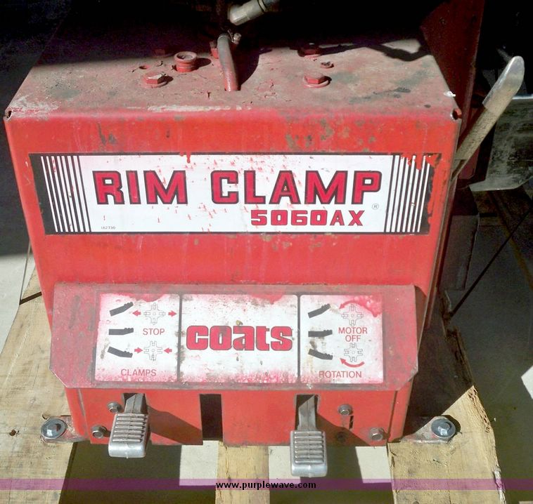 image for item 7576 Coats 5060AX rim clamp tire machine