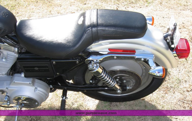 image for item 8022 2003 Harley Davidson XL 883 custom 100th anniversary edition motorcycle