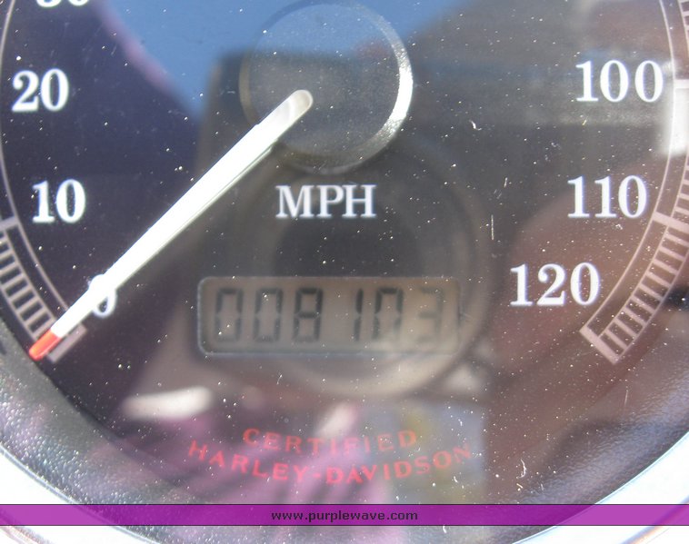 image for item 8022 2003 Harley Davidson XL 883 custom 100th anniversary edition motorcycle