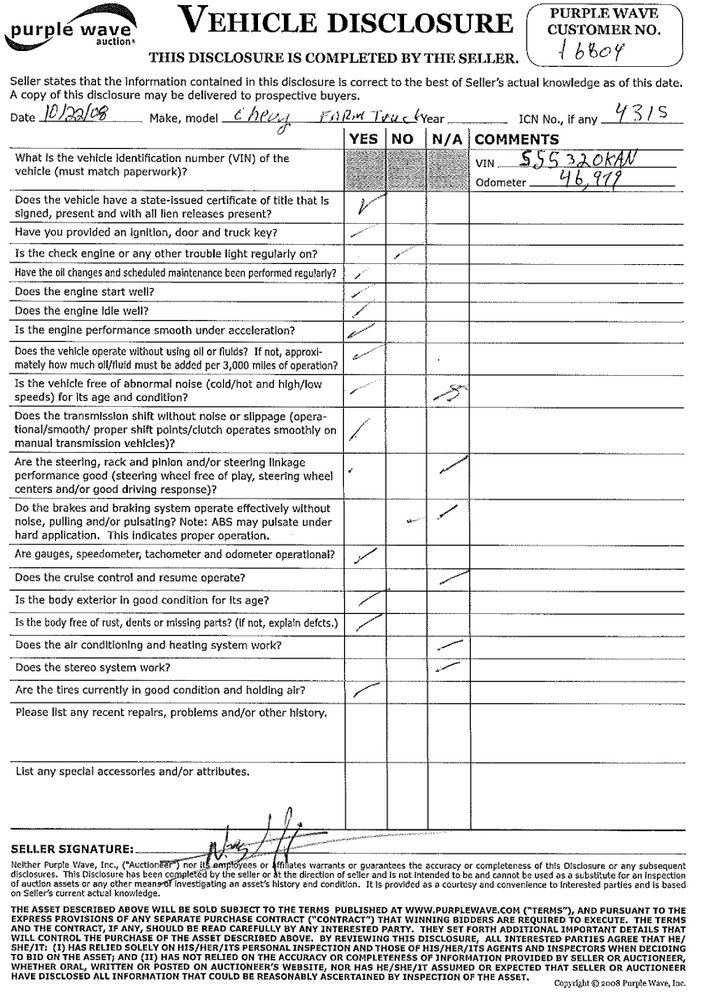 image for item 4315 1948 Chevrolet grain truck